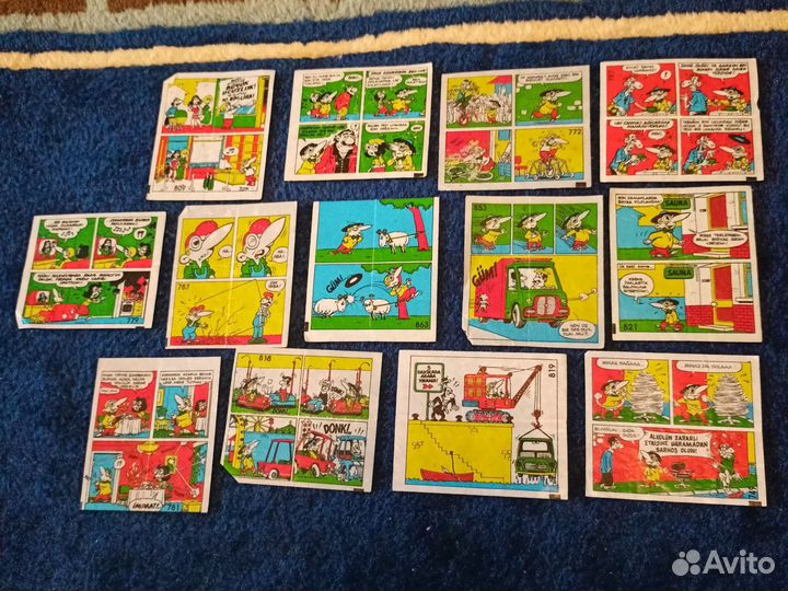 Фантики от жевачек 90е годы