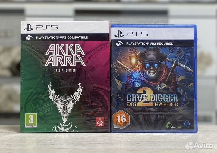 Много Новых Дисков Sony Playstation VR2 / Psvr2