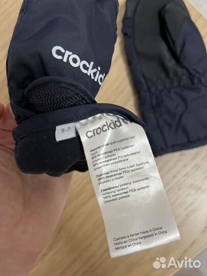 Варежки зимние crockid 5-7