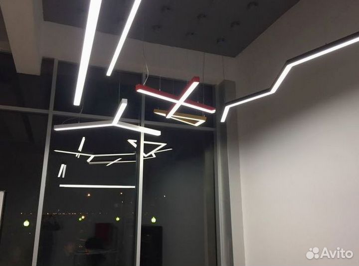 Светильник профильный кольцо