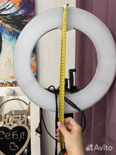 Кольцевая лампа 36 см