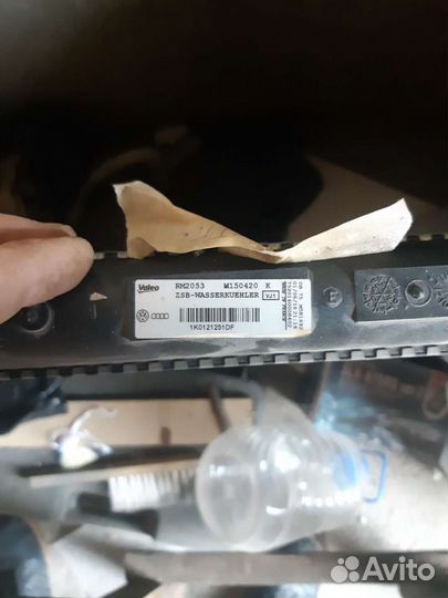 Радиатор двс Джетта 2016