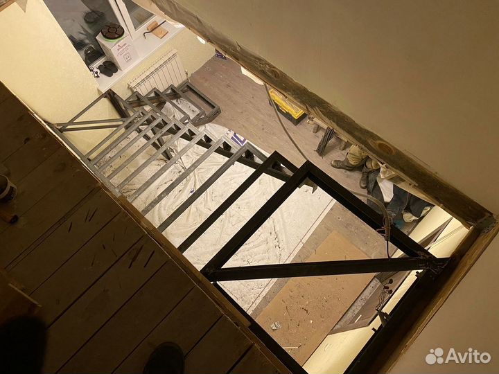 Лестница металлическая по госту под ключ