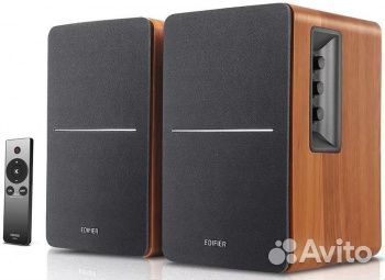 Акустика edifier R1280Ts brown.Вых.мощ:21Вт+21Вт.2