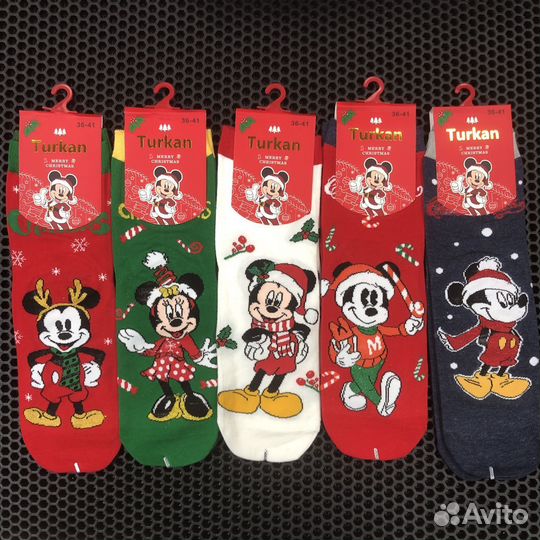 Носки новогодние Туркан. оптом