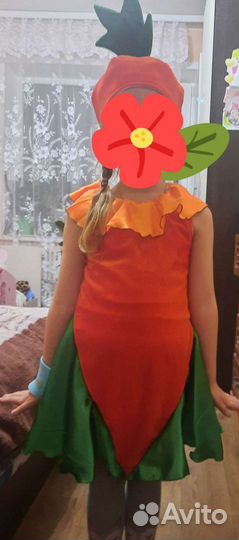 Костюм морковки