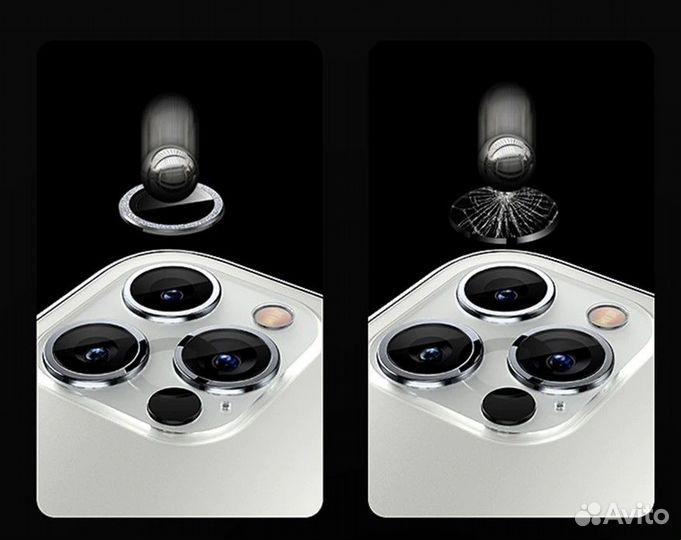 Защитные стекла для объектива камер iPhone 12 pro