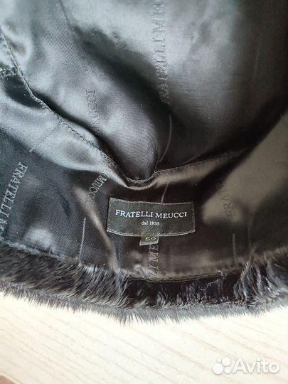 Кепка мужская из нерпы (Италия)