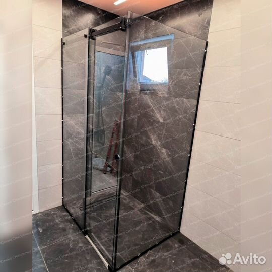 Душевой стеклянный уголок