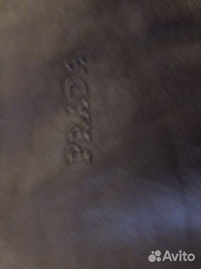 Удлиннённые перчатки Prada из натуральной кожи