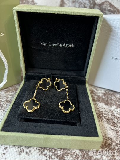 Серьги Van Cleef