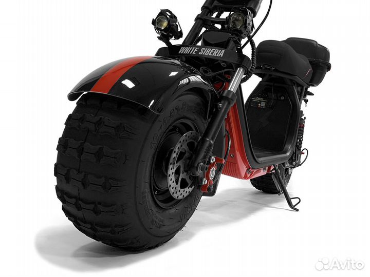 Электросамокат White Siberia WS-Pro 2WD