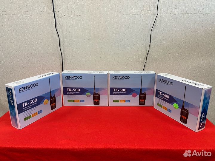 Новая рация 9W Kenwood ТК-500 -7 штук (Сингапур)