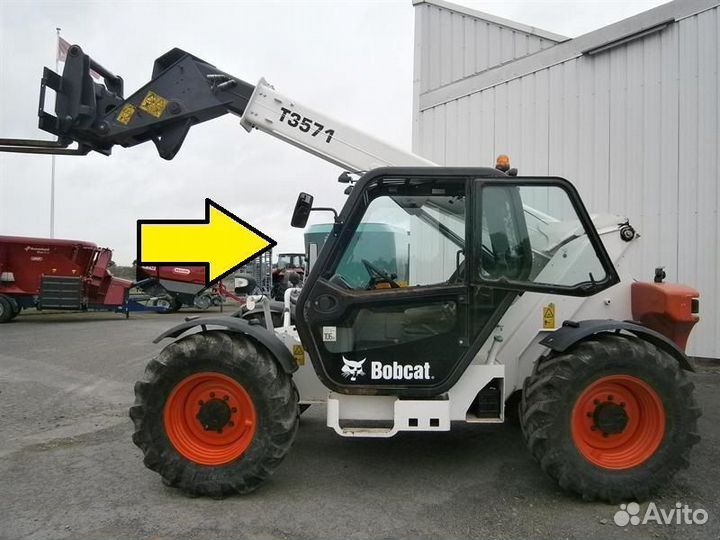 Стекло лобовое Bobcat T3571/T3571L