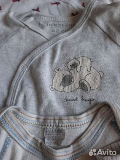 Детские вещи пакета с 0