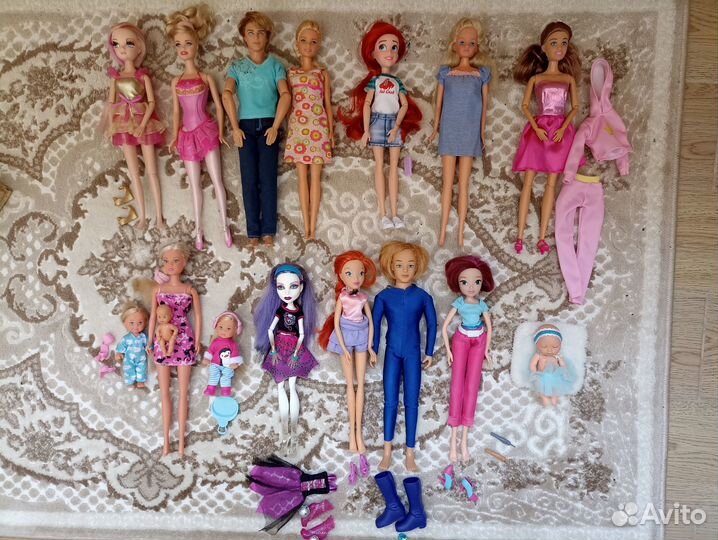 Запчасти и Куклы Барби Винкс Штеффи др