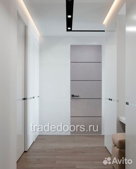 Скрытые межкомнатные двери invisible