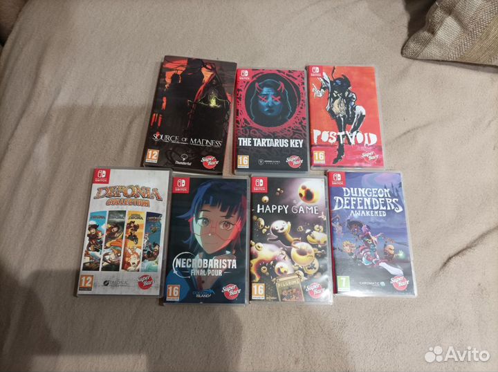 Игры на switch / Super Rare Games