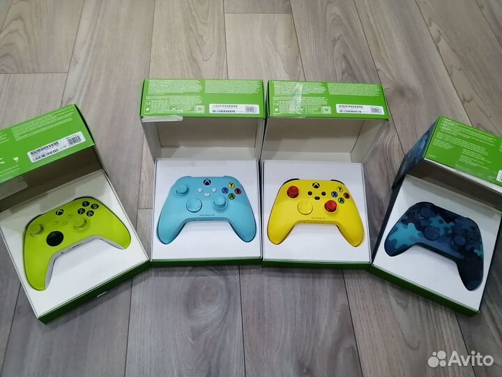 Геймпад Xbox Series X и S Wireless. Цветные