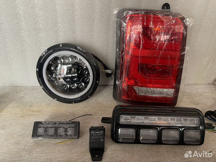 Комплект оптики на ниву