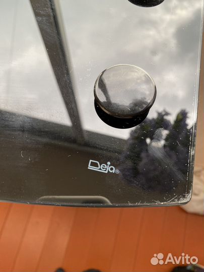 Стеклянная тумба Deja для дисков две штуки