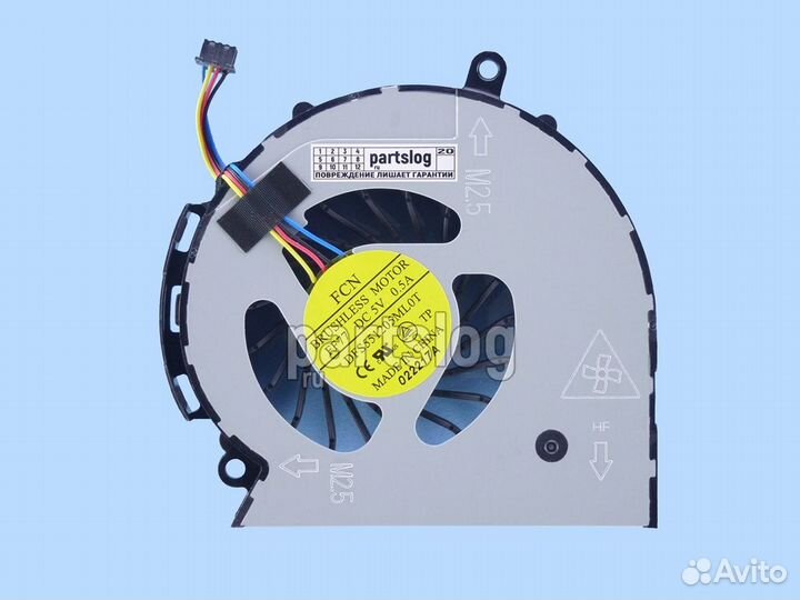 Вентилятор для HP 14-D101TX, 15-D101TX, 246 G2 4-p