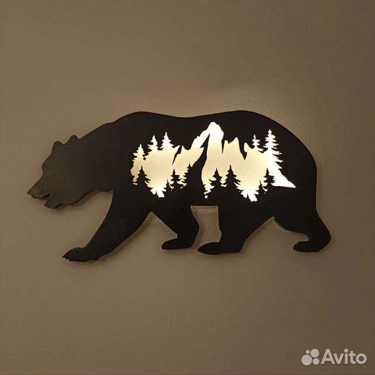 Панно на стену Медведь