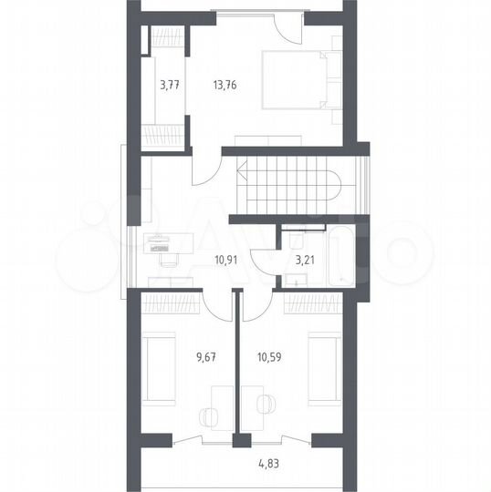 Дом 129 м² на участке 5,2 сот.