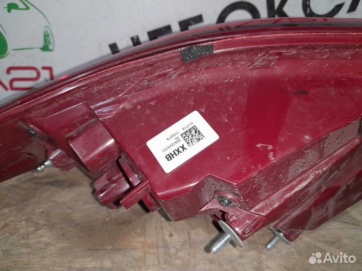 Фонарь правый наружный hyundai Solaris (2017+)