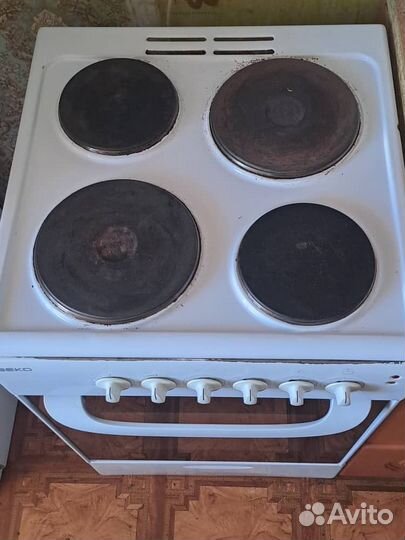 Электроплита с духовкой бу