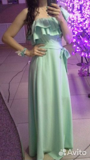 Летнее нарядное платье