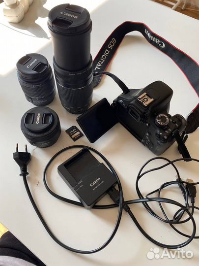 Фотоаппарат Canon EOS 600d