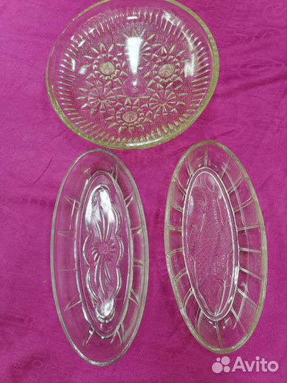 Салатница стекло СССР