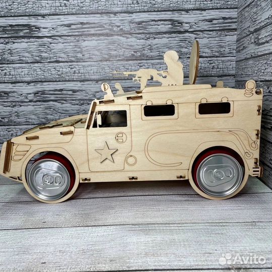 Подставка под напитки подарок на 23 февраля мужу