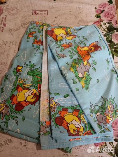 Комплект постельного белья в детскую кроватку