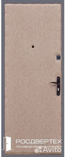 Дверь входная металлическая