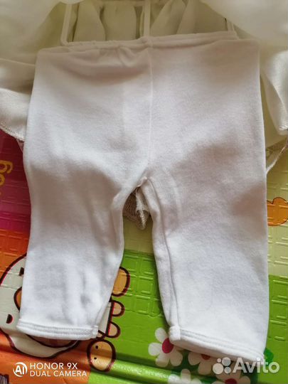 Комплект на выписку для девочки