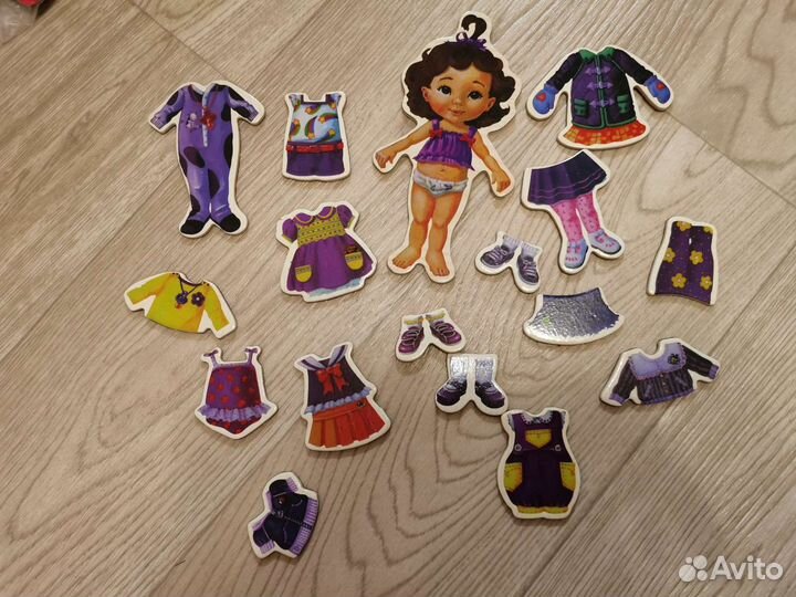 Магнитная куколка с одежками