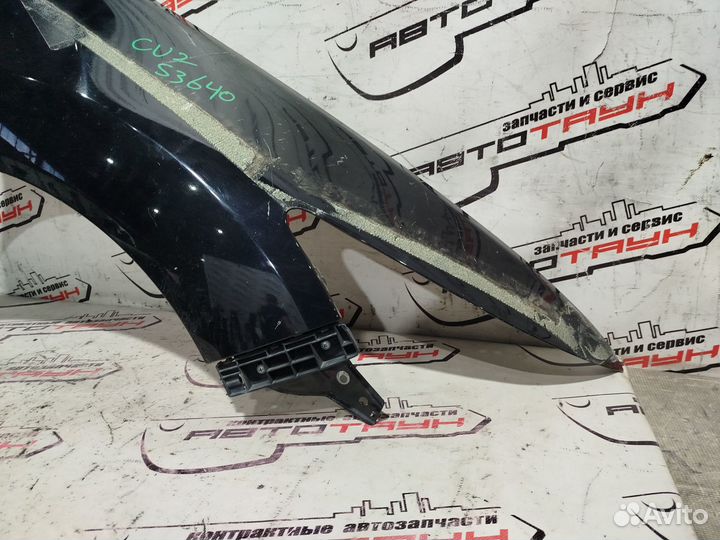 Крыло honda accord CU1 CU2 CW1 CW2 60210TL0G00ZZ переднее правое черный, NH731P S3640