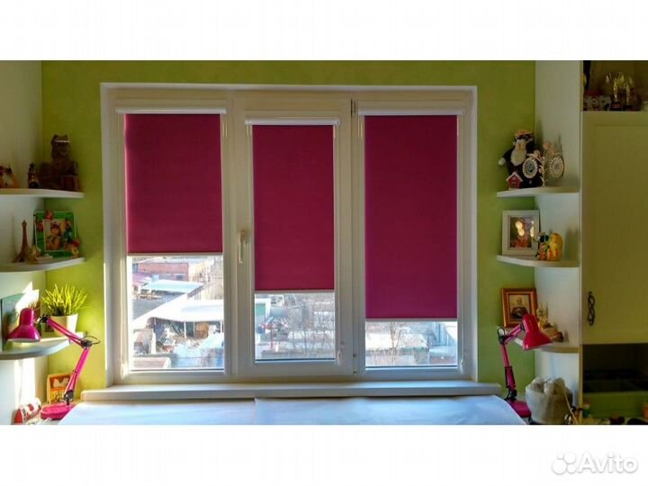 Рулонные шторы день ночь зебра J040