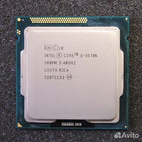 Топовый процессор i5 3570K сокет 1155