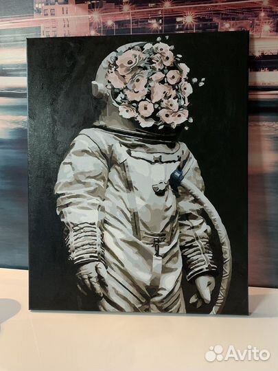 Картины по номерам раскрашенная