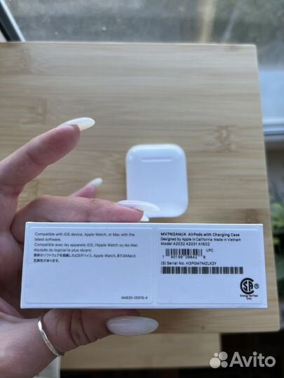 Airpods 2 кейс и наушники