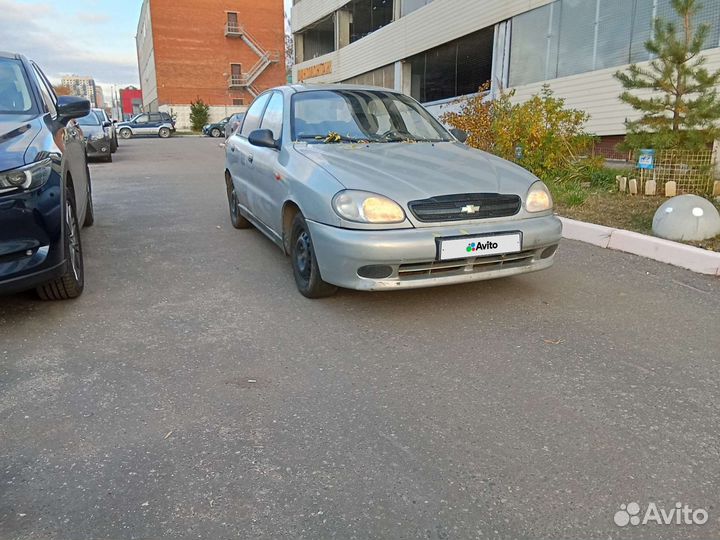 Chevrolet Lanos 1.5 МТ, 2006, 190 000 км