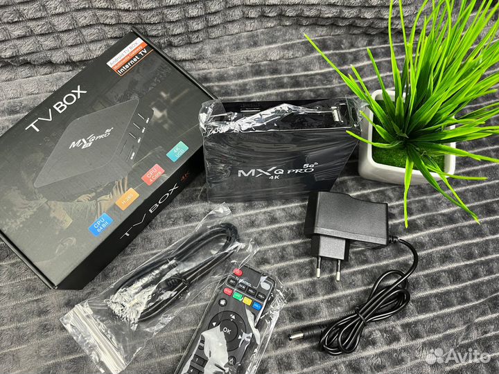 Смарт приставка MXQ Pro 4K 8GB *128GB