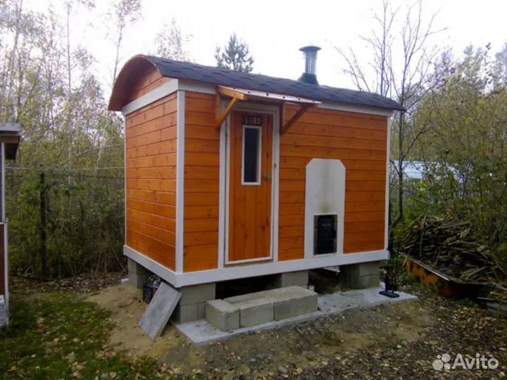 Модульные бани вагончики