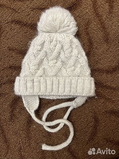 Вязанная шапка детская