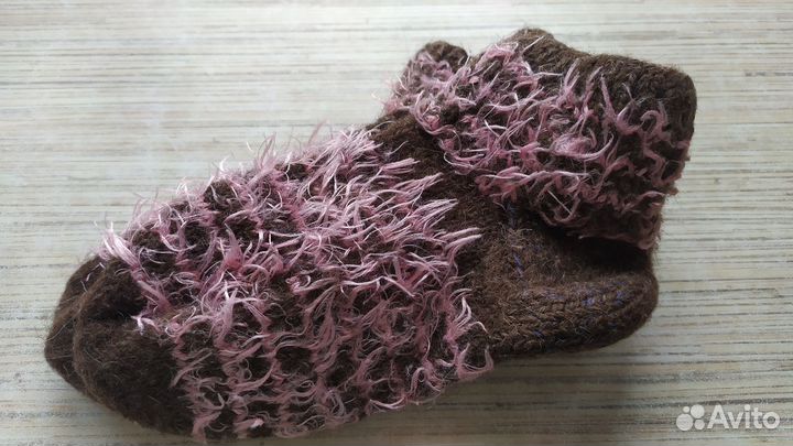 Носки новые шерстяные 19 см