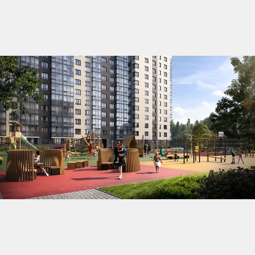 2-к. квартира, 58,9 м², 9/12 эт.