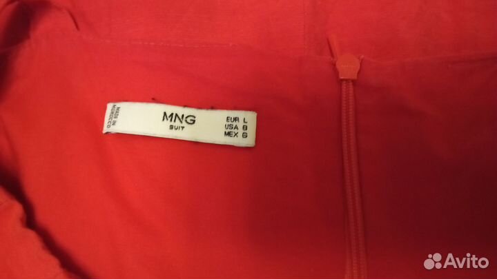 Сарафан лен вискоза mango